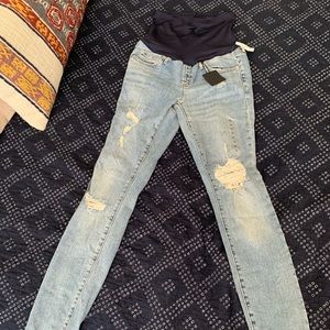 Gap maternity skinny jeans